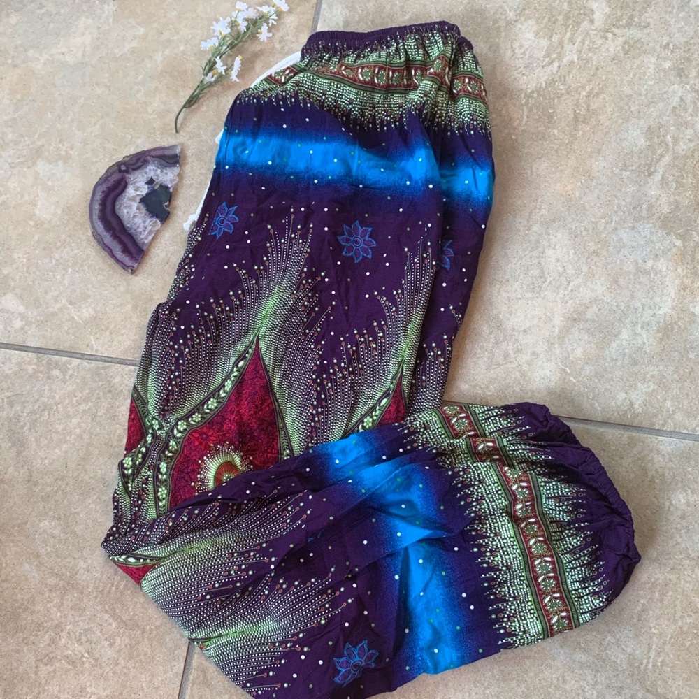 Colorful Boho Lounge Pants